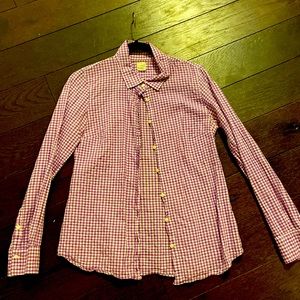Classic fit jcrew gingham shirt